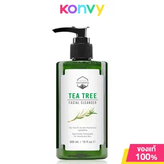 Naturista Facial Cleanser เนเจอร์ริสต้า เจลล้างหน้า 300ml (Tea Tree/White Tea/Rose)