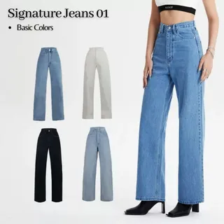 กางเกงยีนส์ผู้หญิง Merge Official รุ่น Signature Jeans 01 