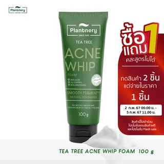 Plantnery Tea Tree Acne Clear Amino Based Cleansing Foam 100 g