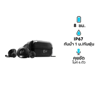 หูฟังไร้สาย Klipsch T5 II Sport True Wireless Black