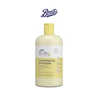 Boots Baby Conditioning Shampoo บู๊ทส์ เบบี้ คอนดิชันนิ่ง แชมพู 500 มล.