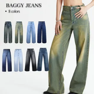 Merge Official - Baggy Jeans (พร้อมส่ง)